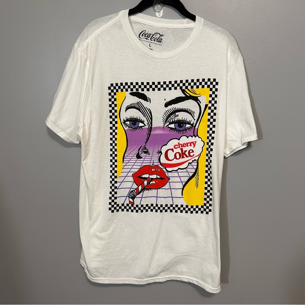 Coca-Cola Cherry Coke Women's T-Shirt Size Large - Picture 2 of 5